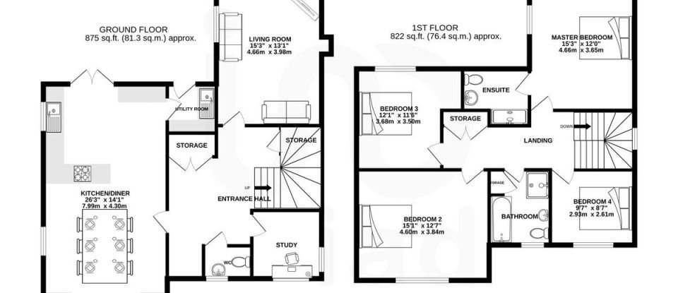 4 bedroom Detached house in Elsenham (CM22)